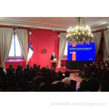 Lightweight P3.91 indoor rental LED screen stage applicatio